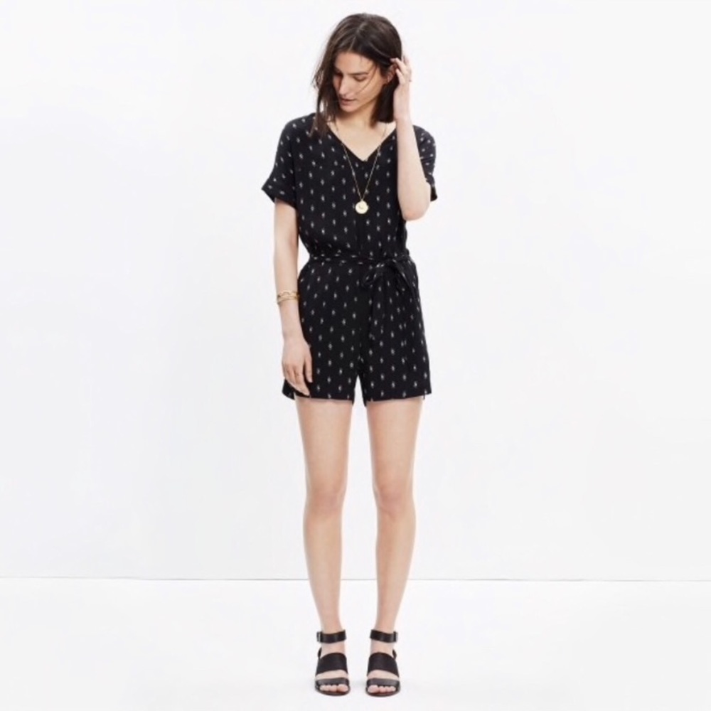 Madewell Diamond Romper